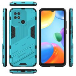 Lacné Kryty | Odolný Kryt Punk armor case modrý – Xiami Redmi 10C | Lacné Kryty