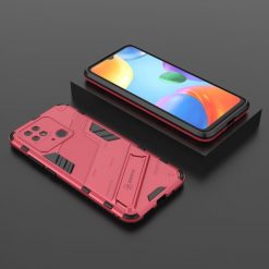 Lacné Kryty | Odolný Kryt Punk armor case ružový – Xiami Redmi 10C | Lacné Kryty
