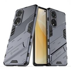 Lacné Kryty | Odolný Kryt Punk armor case sivý – Huawei Nova 9 / Honor 50 | Lacné Kryty