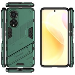 Lacné Kryty | Odolný Kryt Punk armor case zelený – Huawei Nova 9 / Honor 50 | Lacné Kryty