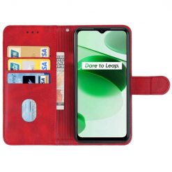 Peňaženkové puzdro Splendid case červené – Realme C35 | Lacné Kryty Lacné Kryty | Peňaženkové puzdro Splendid case červené – Realme C35 | Lacné Kryty