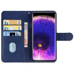 Lacné Kryty | Peňaženkové puzdro Splendid case modré – Oppo Find X5 Pro | Lacné Kryty