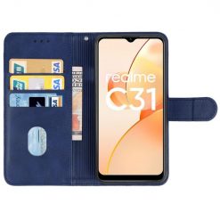 Lacné Kryty | Peňaženkové puzdro Splendid case modré – Realme C31 | Lacné Kryty