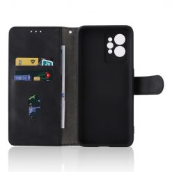 Lacné Kryty | Peňaženkové puzdro Solid čierne – Realme GT 2 Pro | Lacné Kryty