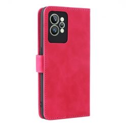 Lacné Kryty | Peňaženkové puzdro Solid ružové – Realme GT 2 Pro | Lacné Kryty