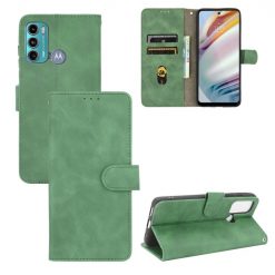 Lacné Kryty | Peňaženkové puzdro Solid zelené – Motorola Moto G60 | Lacné Kryty
