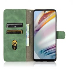 Lacné Kryty | Peňaženkové puzdro Solid zelené – Motorola Moto G60 | Lacné Kryty
