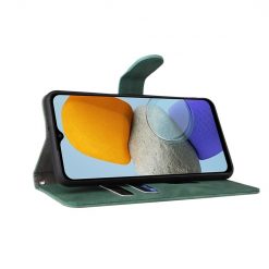 Peňaženkové puzdro Solid zelené – Samsung Galaxy M23 | Lacné Kryty Lacné Kryty | Peňaženkové puzdro Solid zelené – Samsung Galaxy M23 | Lacné Kryty
