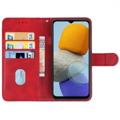 Lacné Kryty | Peňaženkové puzdro Splendid case červené – Samsung Galaxy M23 | Lacné Kryty
