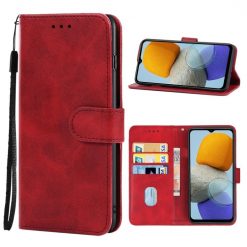 Lacné Kryty | Peňaženkové puzdro Splendid case červené – Samsung Galaxy M23 | Lacné Kryty