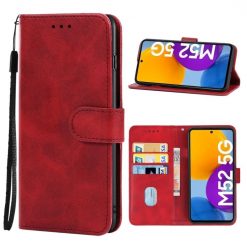 Lacné Kryty | Peňaženkové puzdro Splendid case červené – Samsung Galaxy M53 | Lacné Kryty