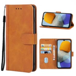 Lacné Kryty | Peňaženkové puzdro Splendid case hnedé – Samsung Galaxy M23 | Lacné Kryty