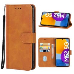 Peňaženkové puzdro Splendid case hnedé – Samsung Galaxy M53 | Lacné Kryty Lacné Kryty | Peňaženkové puzdro Splendid case hnedé – Samsung Galaxy M53 | Lacné Kryty