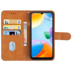 Lacné Kryty | Peňaženkové puzdro Splendid case hnedé – Xiaomi Redmi 10C | Lacné Kryty