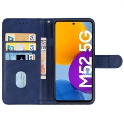 Lacné Kryty | Peňaženkové puzdro Splendid case modré – Samsung Galaxy M53 | Lacné Kryty