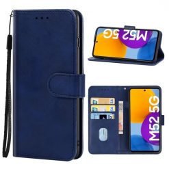 Lacné Kryty | Peňaženkové puzdro Splendid case modré – Samsung Galaxy M53 | Lacné Kryty