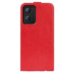 Lacné Kryty | Vyklápacie puzdro Vertical flip case červené – Oppo Reno7 5G (Reno 7 5G) | Lacné Kryty