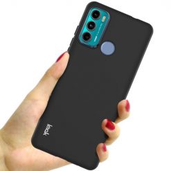 Lacné Kryty | Zadný kryt Imak čierny – Motorola Moto G60 | Lacné Kryty
