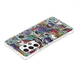 Lacné Kryty | Zadný svietiaci kryt Luminous Pattern Graffiti – Samsung Galaxy A53 5G | Lacné Kryty