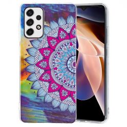 Zadný svietiaci kryt Luminous Pattern Polovičný kvet – Samsung Galaxy A13 (4G) | Lacné Kryty Lacné Kryty | Zadný svietiaci kryt Luminous Pattern Polovičný kvet – Samsung Galaxy A13 (4G) | Lacné Kryty