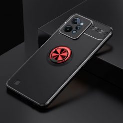 Zadný kryt Metal Ring čierno-červený – Realme C31 | Lacné Kryty Lacné Kryty | Zadný kryt Metal Ring čierno-červený – Realme C31 | Lacné Kryty