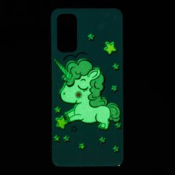 Lacné Kryty | Zadný svietiaci kryt Luminous Pattern Jednorožec – Samsung Galaxy A13 (4G) | Lacné Kryty