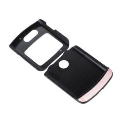 Lacné Kryty | Kryt Cowhide Case ružový – Motorola Razr 5G | Lacné Kryty