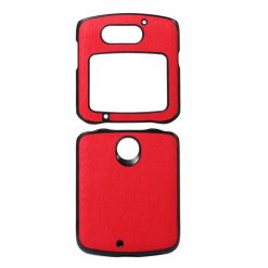Lacné Kryty | Kryt Weave Case hnedý – Motorola Razr 5G
