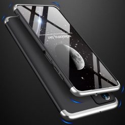 Ochranný kryt 360 Protection čierno-strieborný – Samsung Galaxy A13 (4G) | Lacné Kryty Lacné Kryty | Ochranný kryt 360 Protection čierno-strieborný – Samsung Galaxy A13 (4G) | Lacné Kryty