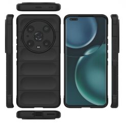 Lacné Kryty | Odolný kryt Magic Shield čierny – Honor Magic 4 Pro | Lacné Kryty