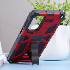 Lacné Kryty | Odolný Kryt Magnetic Armor case červený – Samsung Galaxy M13 / M23 | Lacné Kryty