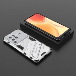 Lacné Kryty | Odolný Kryt Punk armor case biely – Vivo X80 Pro | Lacné Kryty