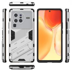 Lacné Kryty | Odolný Kryt Punk armor case biely – Vivo X80 Pro | Lacné Kryty