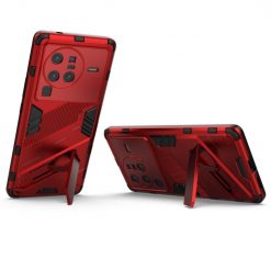 Lacné Kryty | Odolný Kryt Punk armor case červený – Vivo X80 Pro | Lacné Kryty