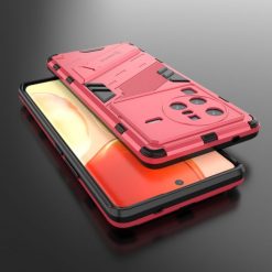 Lacné Kryty | Odolný Kryt Punk armor case ružový – Vivo X80 Pro | Lacné Kryty