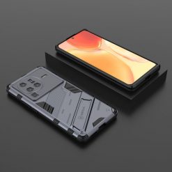 Lacné Kryty | Odolný Kryt Punk armor case sivý – Vivo X80 Pro | Lacné Kryty