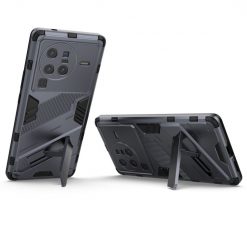 Lacné Kryty | Odolný Kryt Punk armor case sivý – Vivo X80 Pro | Lacné Kryty