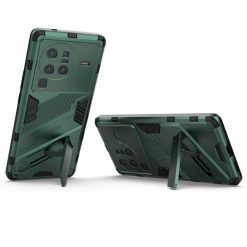 Lacné Kryty | Odolný Kryt Punk armor case zelený – Vivo X80 Pro | Lacné Kryty