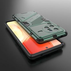 Lacné Kryty | Odolný Kryt Punk armor case zelený – Vivo X80 Pro | Lacné Kryty