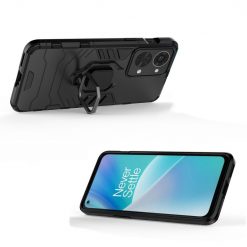 Lacné Kryty | Odolný kryt Ring Armor čierny – OnePlus Nord 2T 5G | Lacné Kryty
