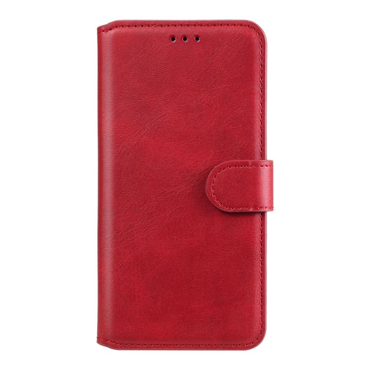 Peňaženkové puzdro Classic Leather case červené – Vivo Y55 5G