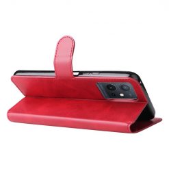 Lacné Kryty | Peňaženkové puzdro Classic Leather case červené – Vivo Y55 5G | Lacné Kryty
