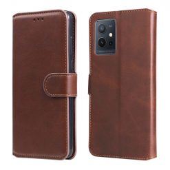 Peňaženkové puzdro Classic Leather case hnedé – Vivo Y55 5G | Lacné Kryty Lacné Kryty | Peňaženkové puzdro Classic Leather case hnedé – Vivo Y55 5G | Lacné Kryty