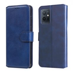 Lacné Kryty | Peňaženkové puzdro Classic Leather case modré – Vivo Y55 5G | Lacné Kryty