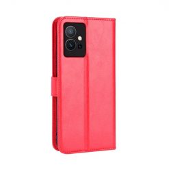 Lacné Kryty | Peňaženkové puzdro Grand case červené – Vivo Y55 5G | Lacné Kryty