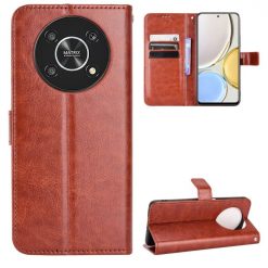 Lacné Kryty | Peňaženkové puzdro Grand case hnedé – Honor Magic 4 Lite | Lacné Kryty