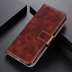 Lacné Kryty | Peňaženkové puzdro Grand case hnedé – Motorola Moto G52 / G82 5G | Lacné Kryty