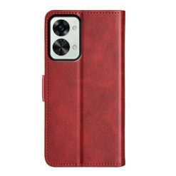 Lacné Kryty | Peňaženkové puzdro Magnetic fresh case červené – OnePlus Nord 2T 5G | Lacné Kryty