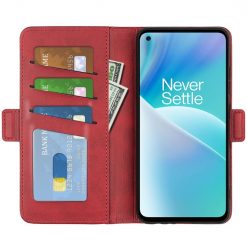 Lacné Kryty | Peňaženkové puzdro Magnetic fresh case červené – OnePlus Nord 2T 5G | Lacné Kryty