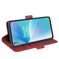 Lacné Kryty | Peňaženkové puzdro Magnetic fresh case červené – OnePlus Nord 2T 5G | Lacné Kryty